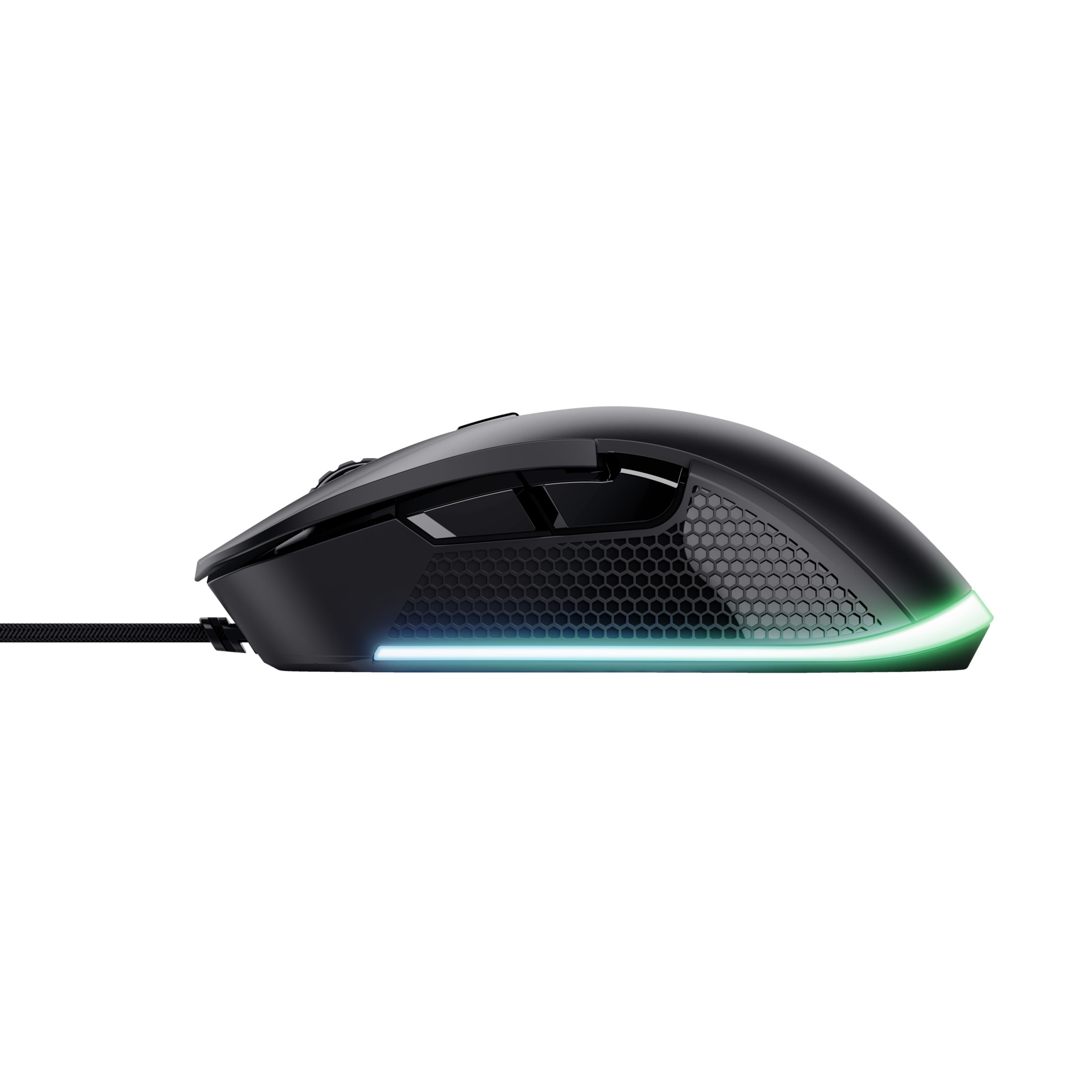 TRUST Souris gaming filaire YBAR noire