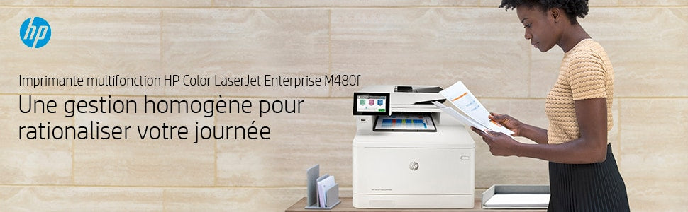HP Color LaserJet Enterprise MFP M480f MFP colour laser A4 27ppm Copy 27ppm Print 300sheets USB LAN