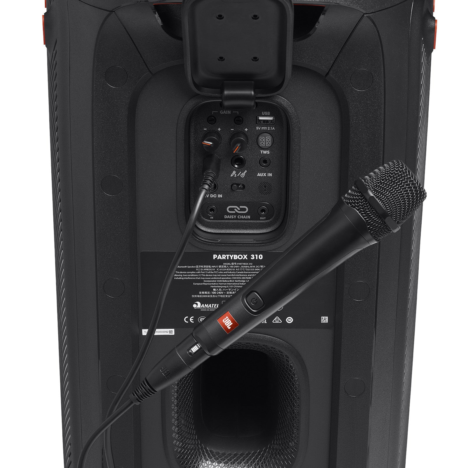 JBL PBM100 Microphone Filaire Noir