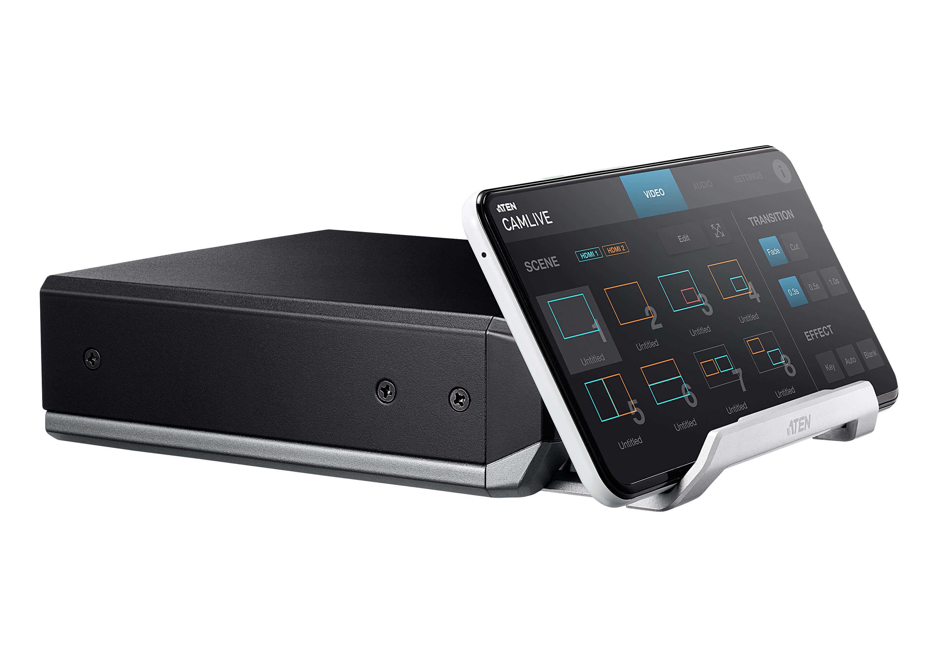 ATEN UC3022 CAMLIVE PRO  BOITIER ACQUISITION DOUBLE HDMI VERS USB TYPE-C