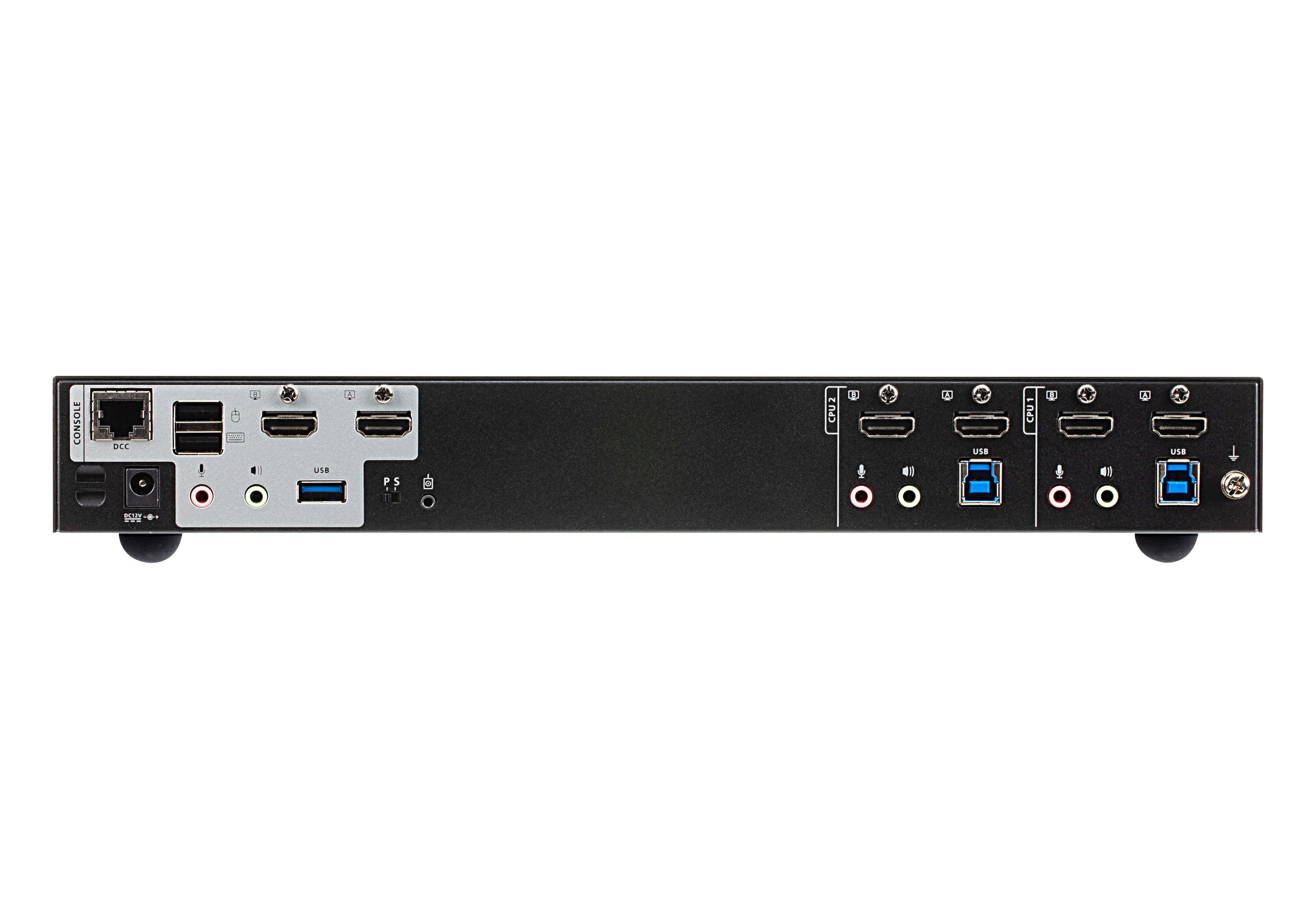 ATEN CS1842-AT-G commutateur écran, clavier et souris Noir