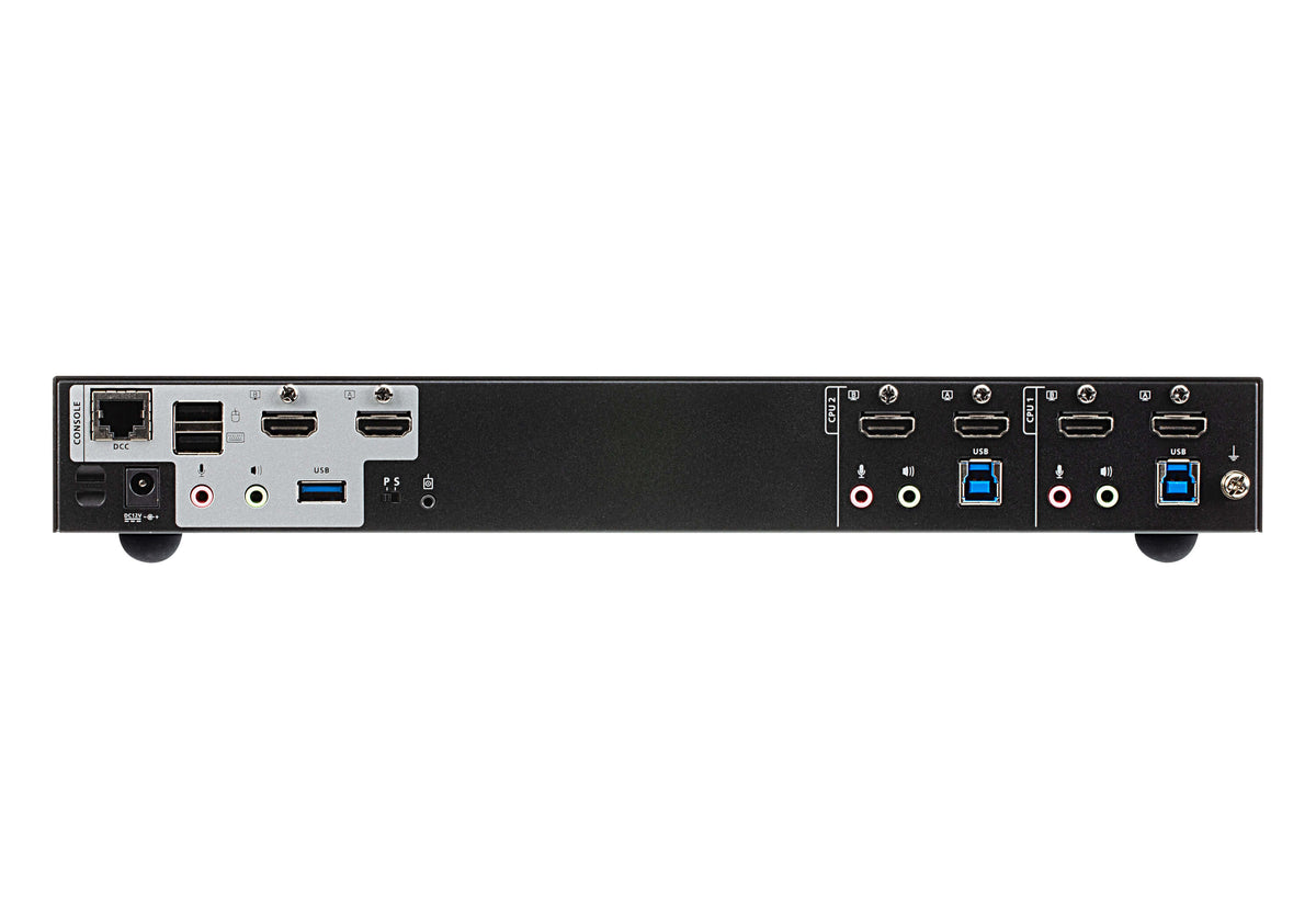 ATEN CS1842-AT-G commutateur écran, clavier et souris Noir