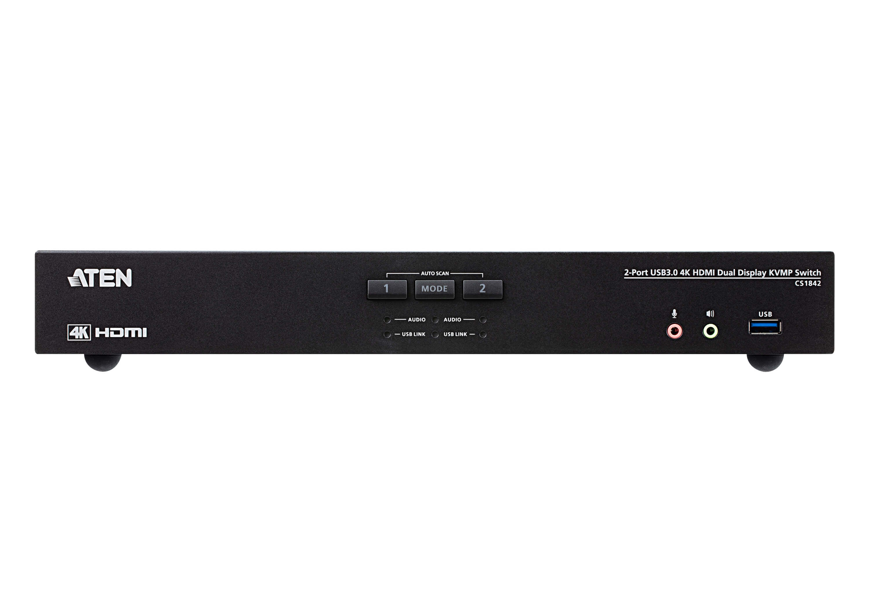 ATEN CS1842-AT-G commutateur écran, clavier et souris Noir