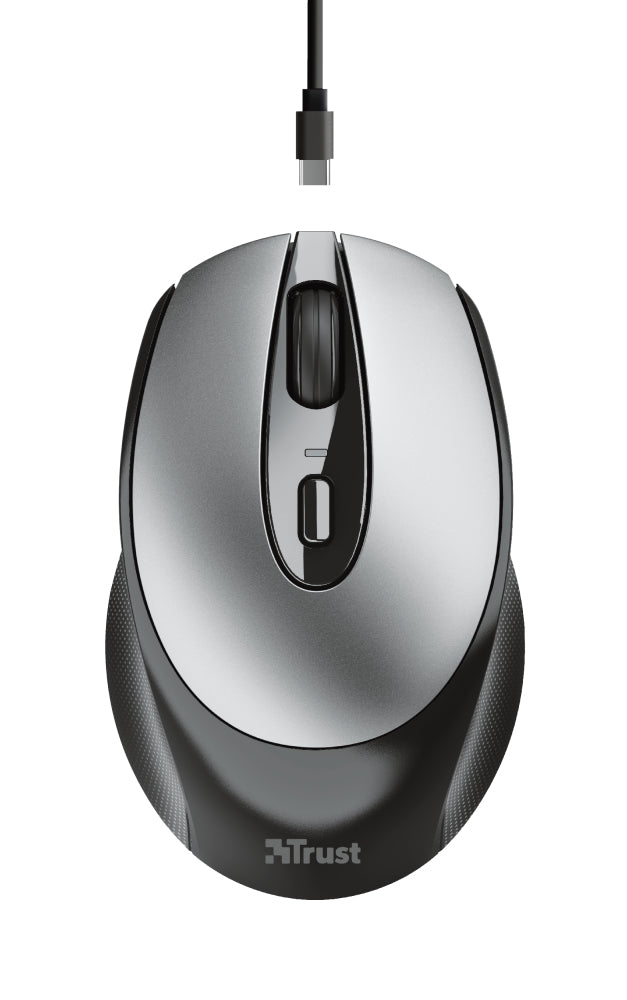 TRUST Souris sans fil ZAYA rechargeable - Noire