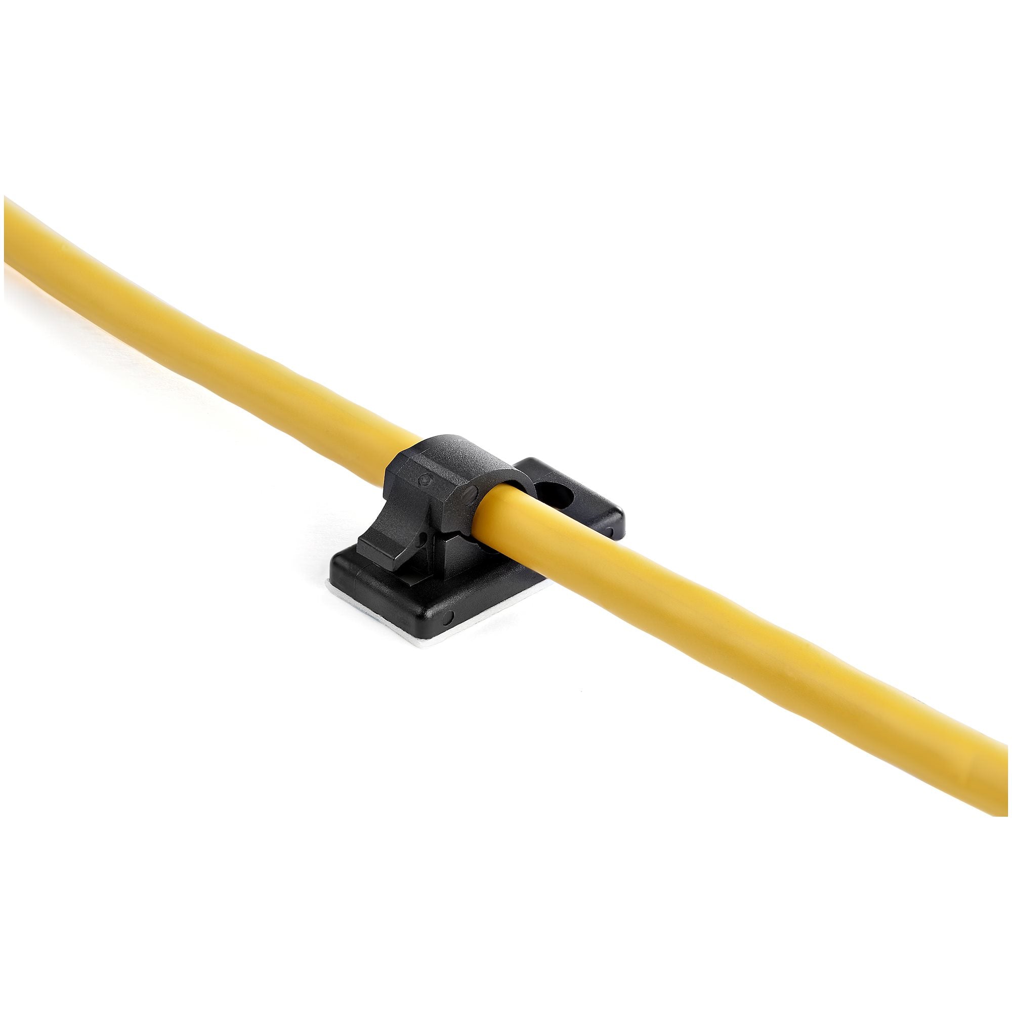 100 Self Adhesive Cable Management Clips