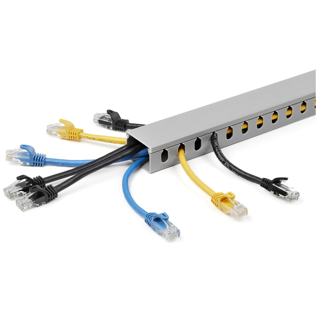 6.5ft Cable Management Raceway w/Slots