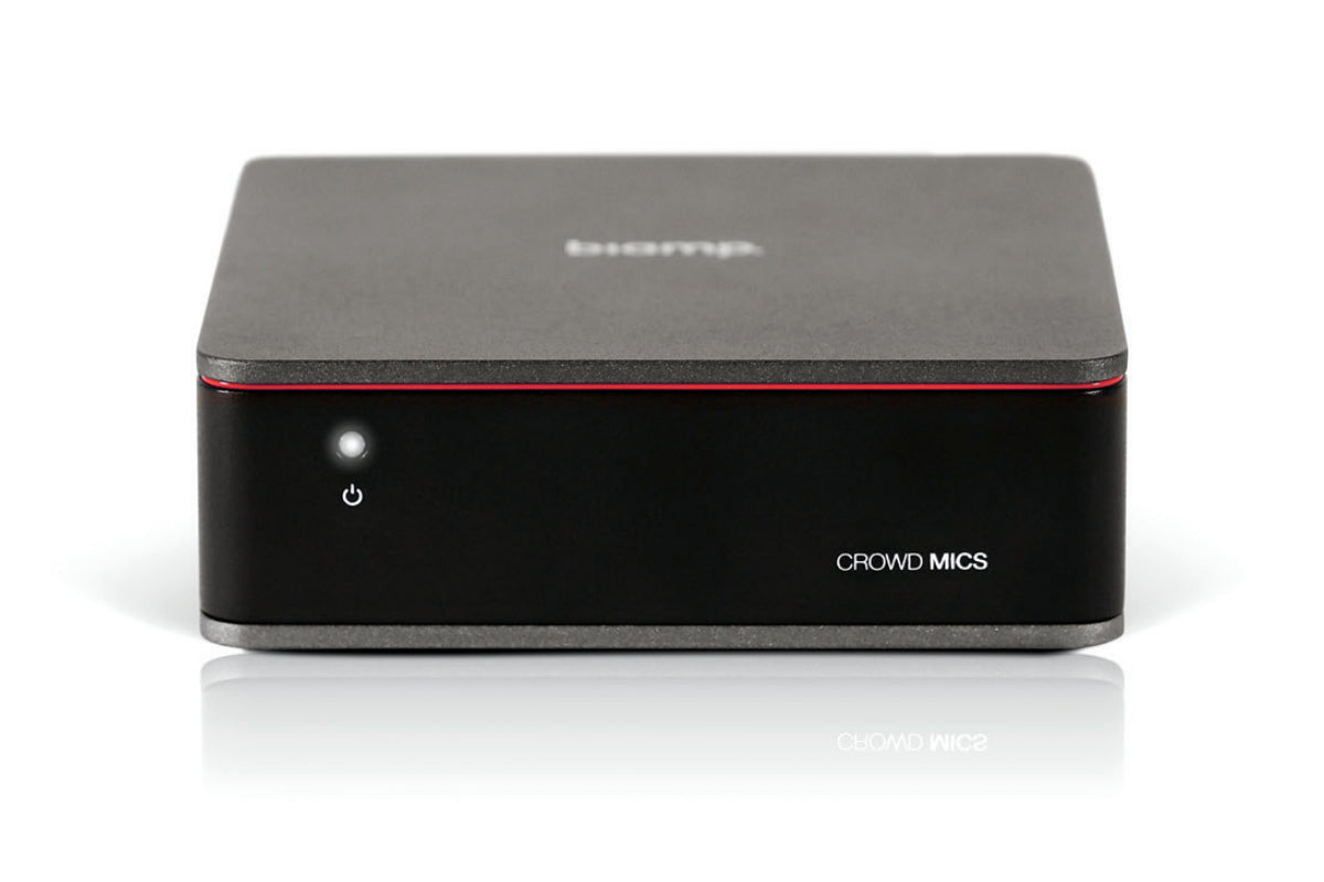 Biamp AV interface and host device for Crowd Mics