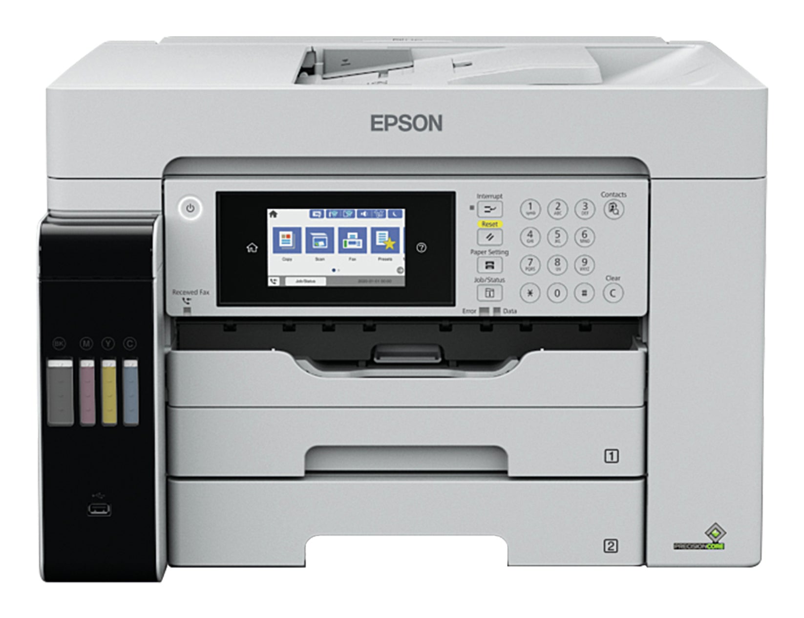 Epson EcoTank Pro M15180 - appareil tout-en-un d'impression - impression, numérisation, copie, fax 4800 x 1200 DPI A3+ DUPLEX DADF 25ppm Wi-Fi AirPrint