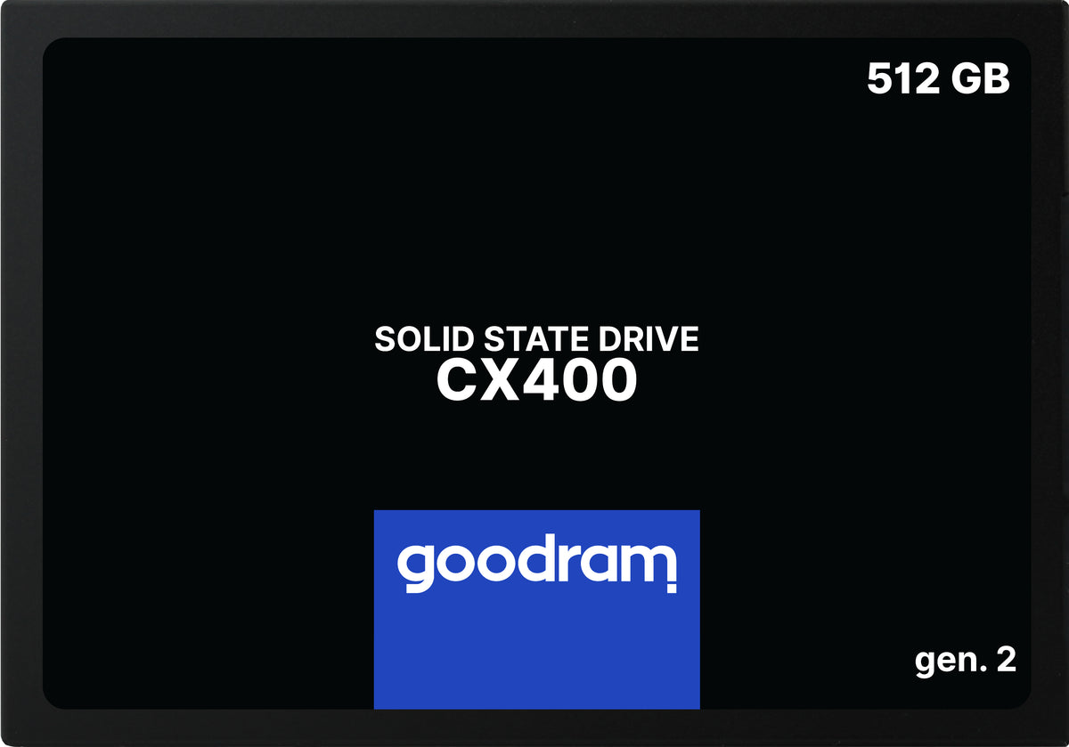 "Goodram CX400 gen.2 512 Go 2,5"" Serial ATA III 3D TLC NAND"