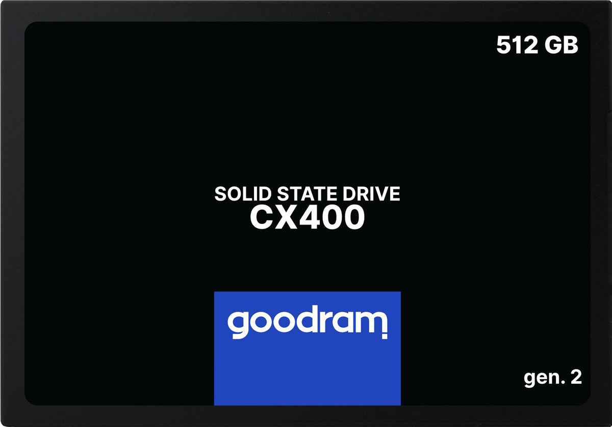 "Goodram CX400 gen.2 512 Go 2,5"" Serial ATA III 3D TLC NAND"