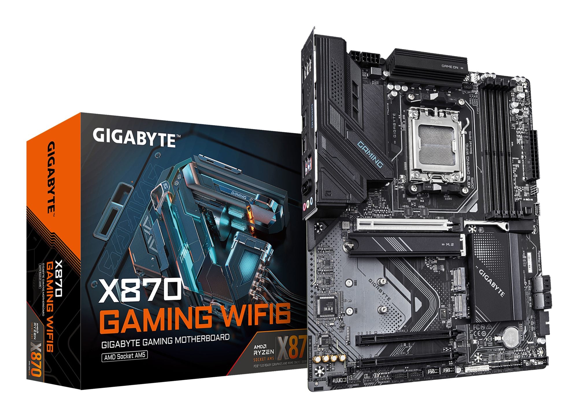 GIGABYTE X870 GAMING WIFI6 AMD X870 Emplacement AM5 ATX