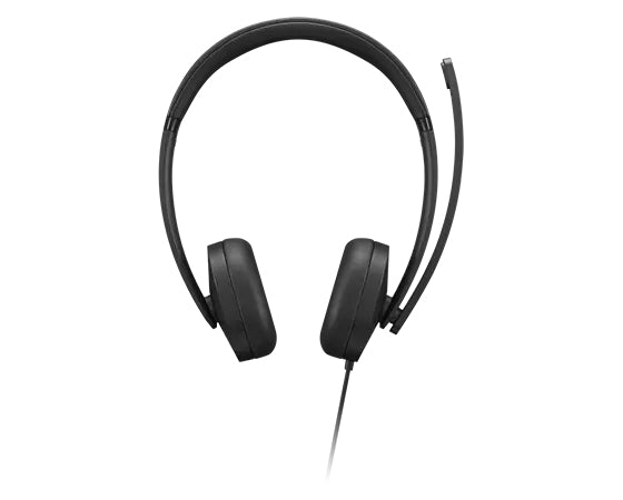 LENOVO Gen2 Headset on-ear wired USB-A black