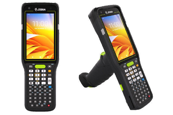 Zebra MC3400 ordinateur portable de poche 10,2 cm (4") 800 x 480 pixels Écran tactile 442 g Noir