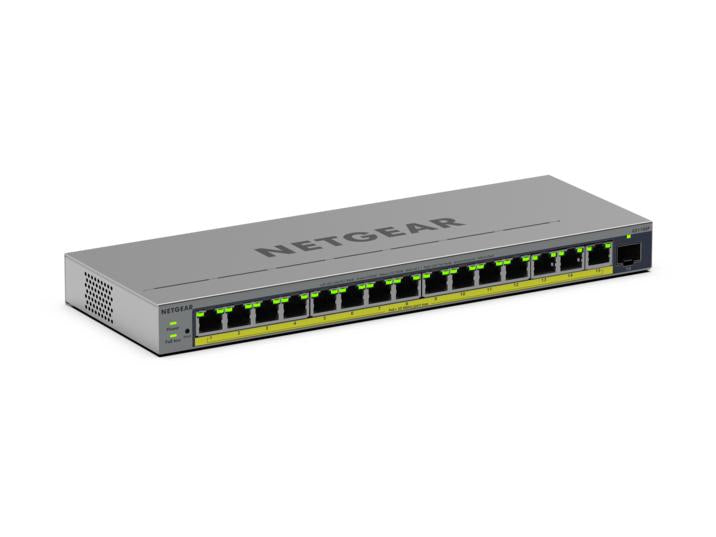 NETGEAR 16PT GB PLUS SWICH W/ POE+ GS116EP