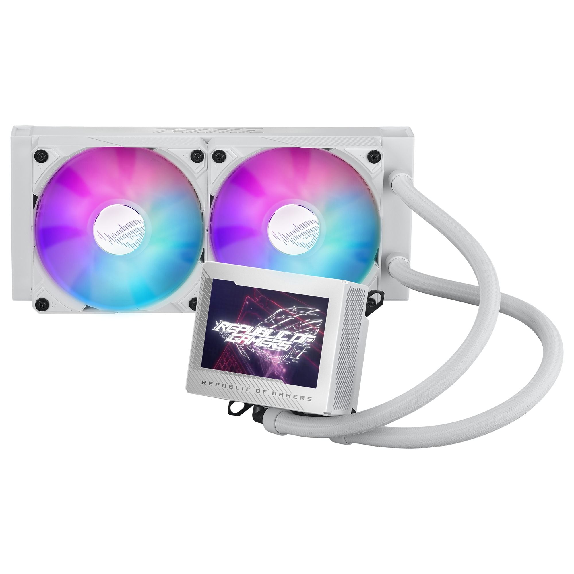 ASUS ROG RYUJIN III 240 ARGB all-in-one liquid CPU cooler White