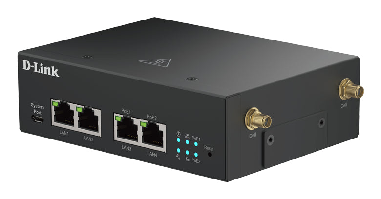 D-LINK Industrial M2M Router 5G NR PoE - Dual SIM