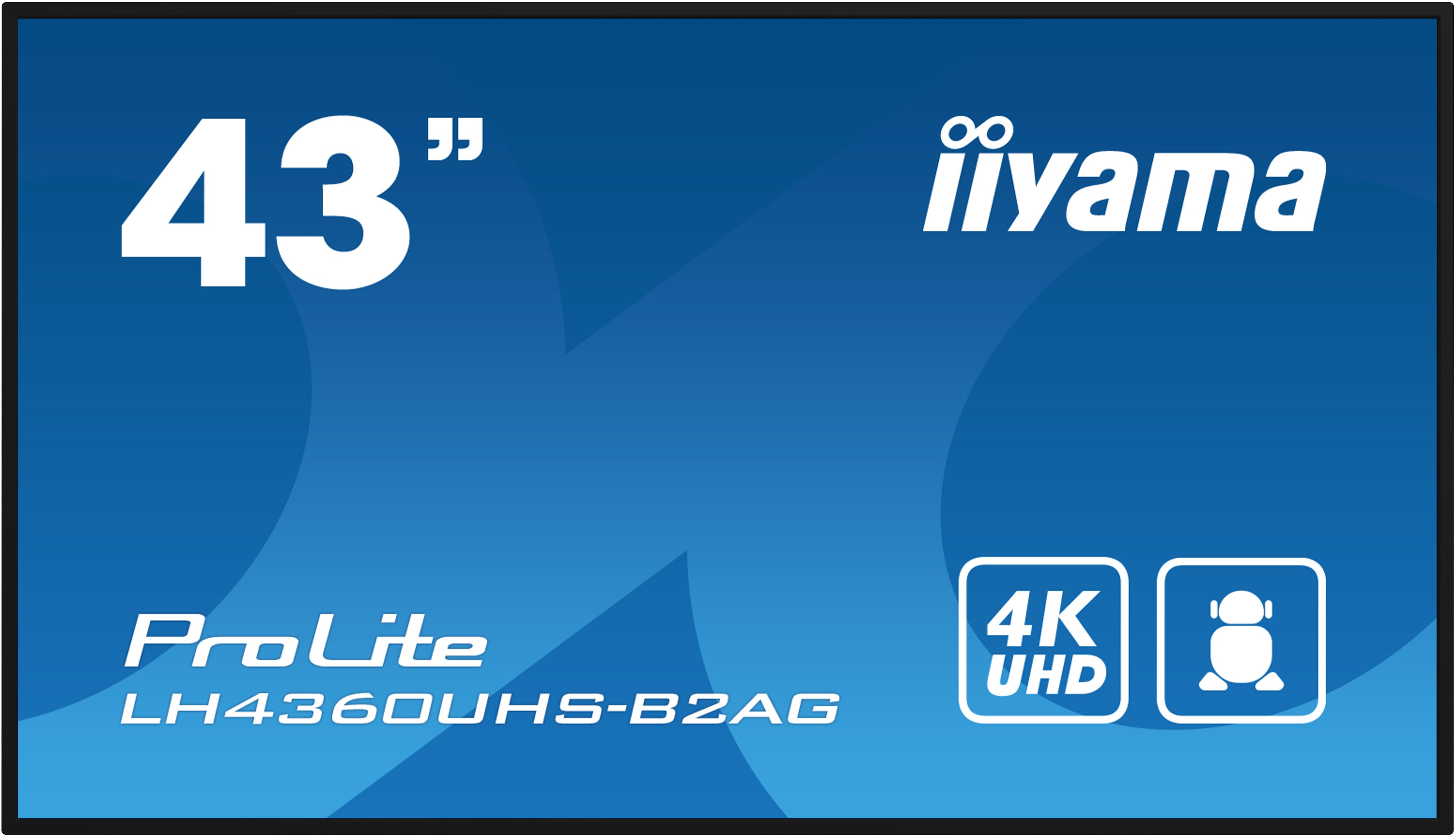 43" 3840x2160 UHD VA Haze 25% 500c