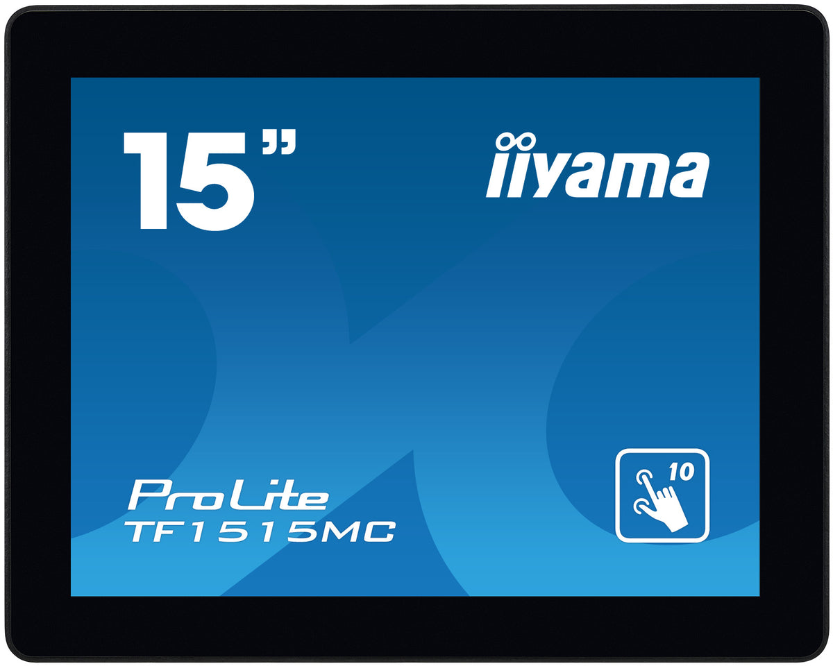 15" PCAP Bezel Free 10P Touch 1024x768