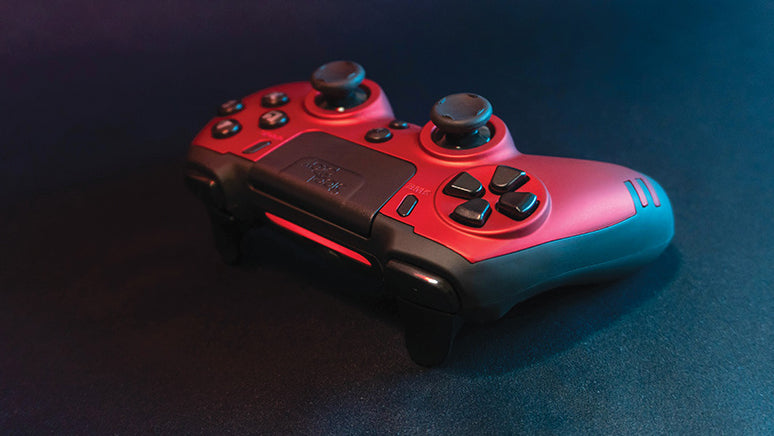LEXIP X STEELPLAY - SLIM PACK - MANETTE SANS-FIL - ROUGE RUBIS MULTI