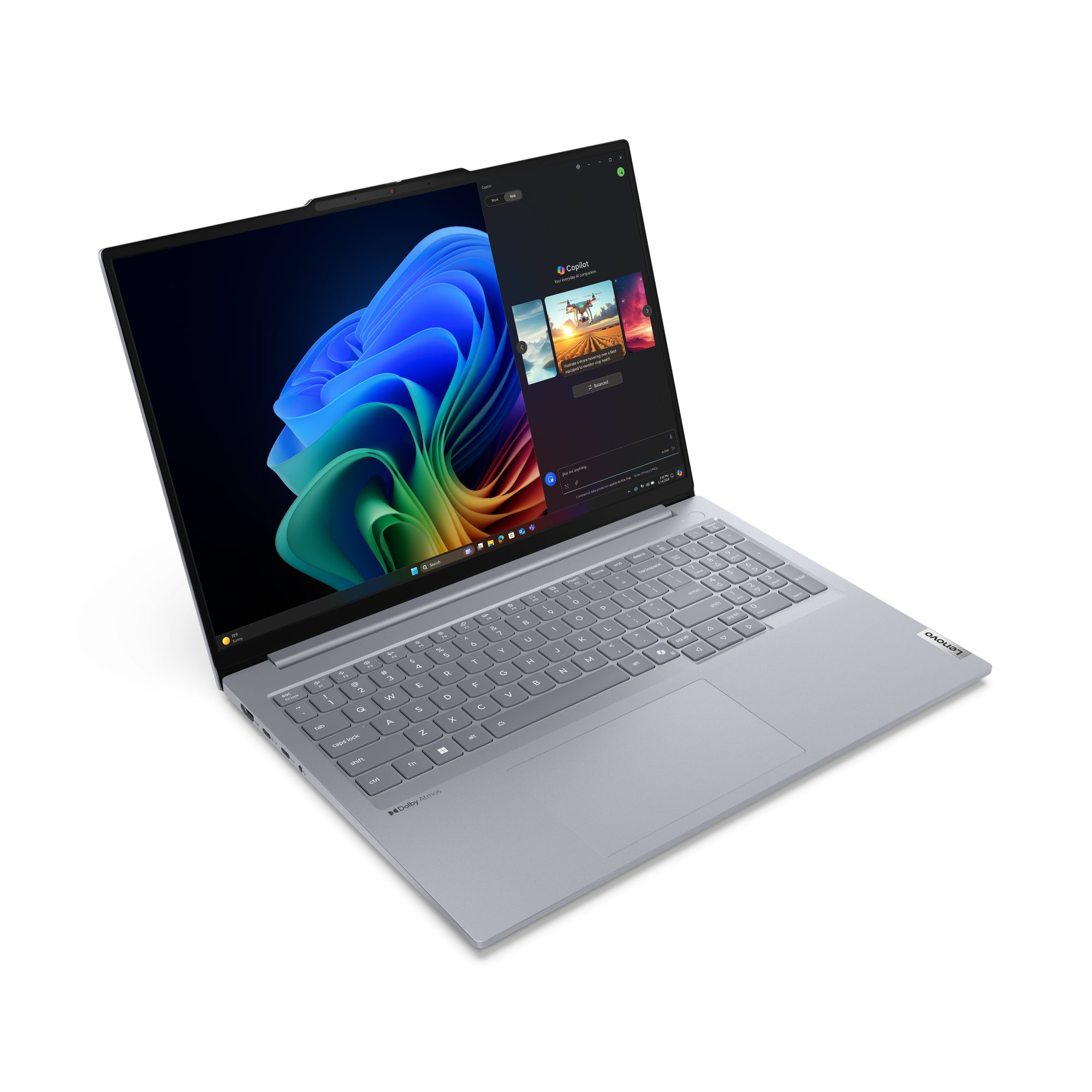 LENOVO ThinkBook 16 - G7 - 16p WUXGA - Qualcomm - Snapdragon X Plus - W11Home - 16GB RAM - 512Go SSD - 3YR sur site - Copilot+ PC
