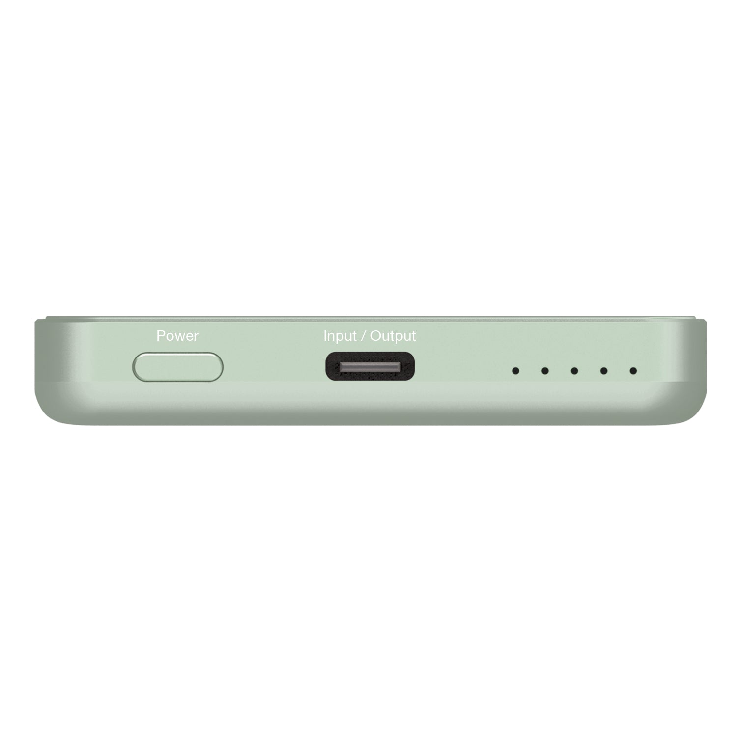 VERBATIM CHARGE N GO ESSENTIALS POWER BANK MAGNETIC WIRELESS 5000MAH GREEN WCF (P)