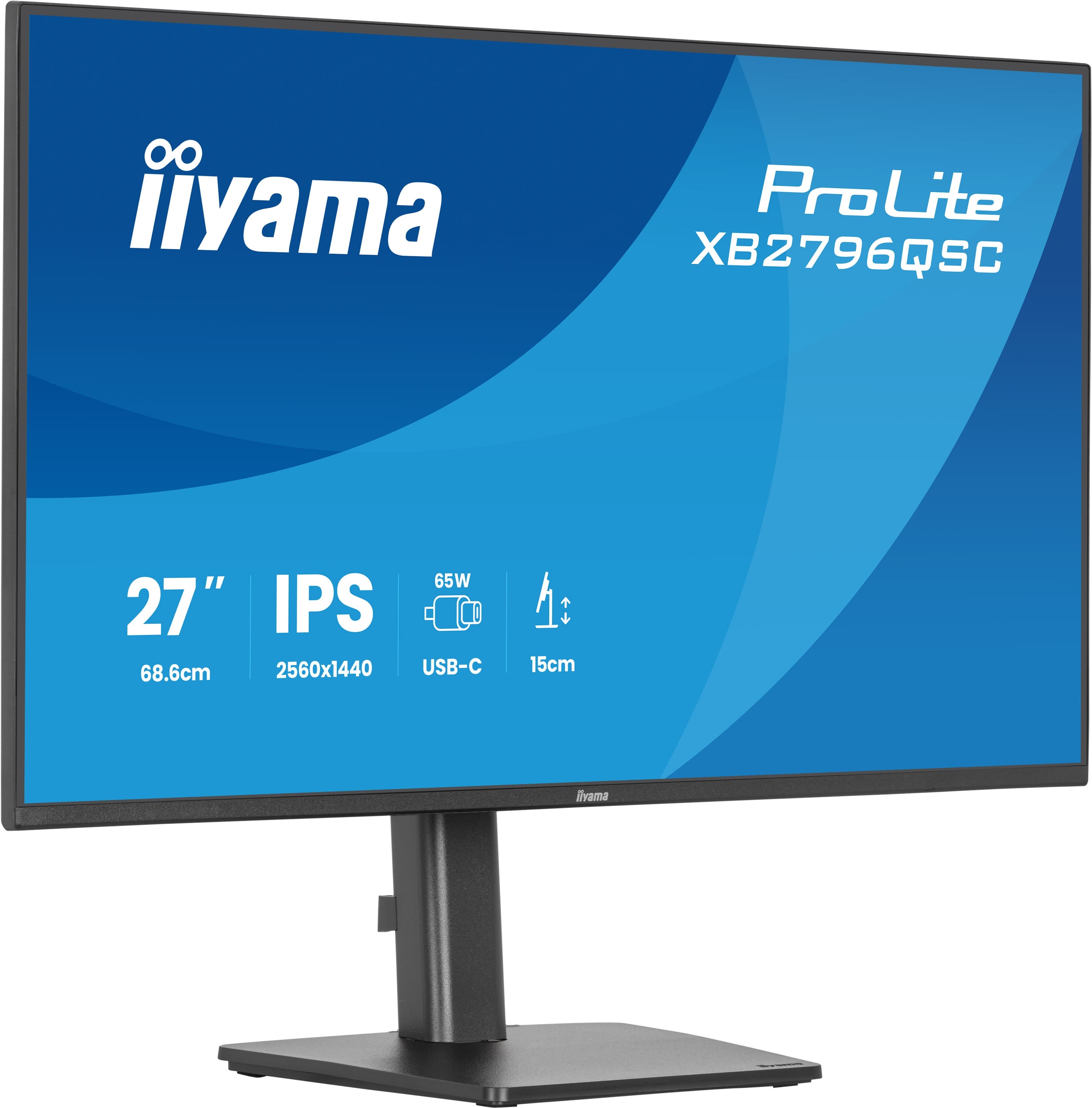 XB2796QSC-B1 27"W LCD Business QHD IPS