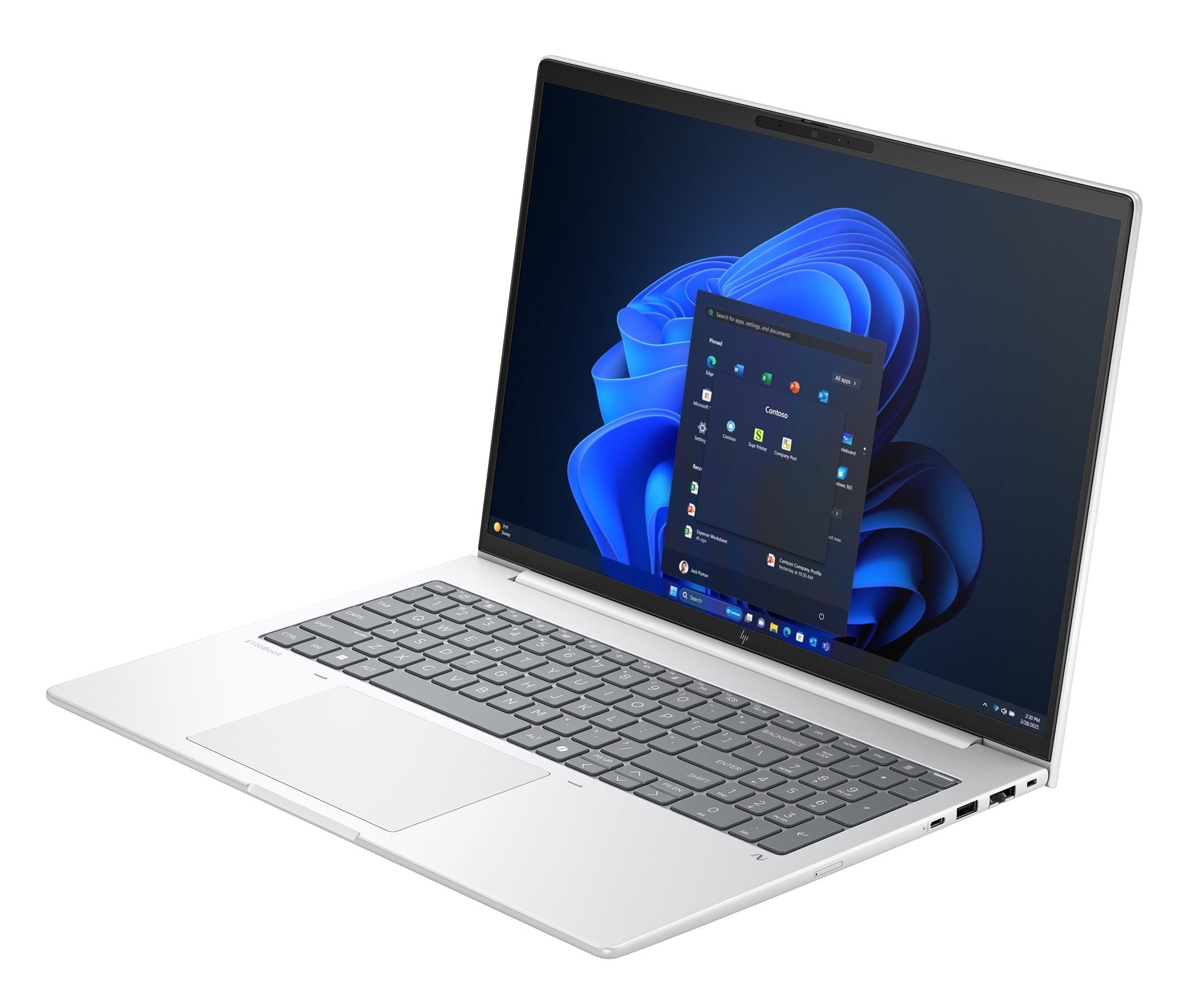 HP EliteBook 8 G1i IA Nouvelle gén Intel Core Ultra 5 226V 16p WUXGA 16Go LPDDR5X 512Go SSD UMA W11P 1yr Wrty Copilot + PC 3/3/0