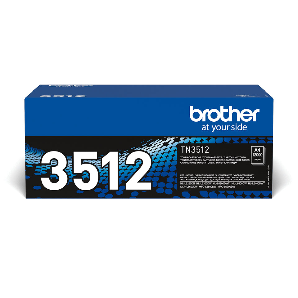 BROTHER TN3512 Cartouche d encre Noir Super Haut Rendement