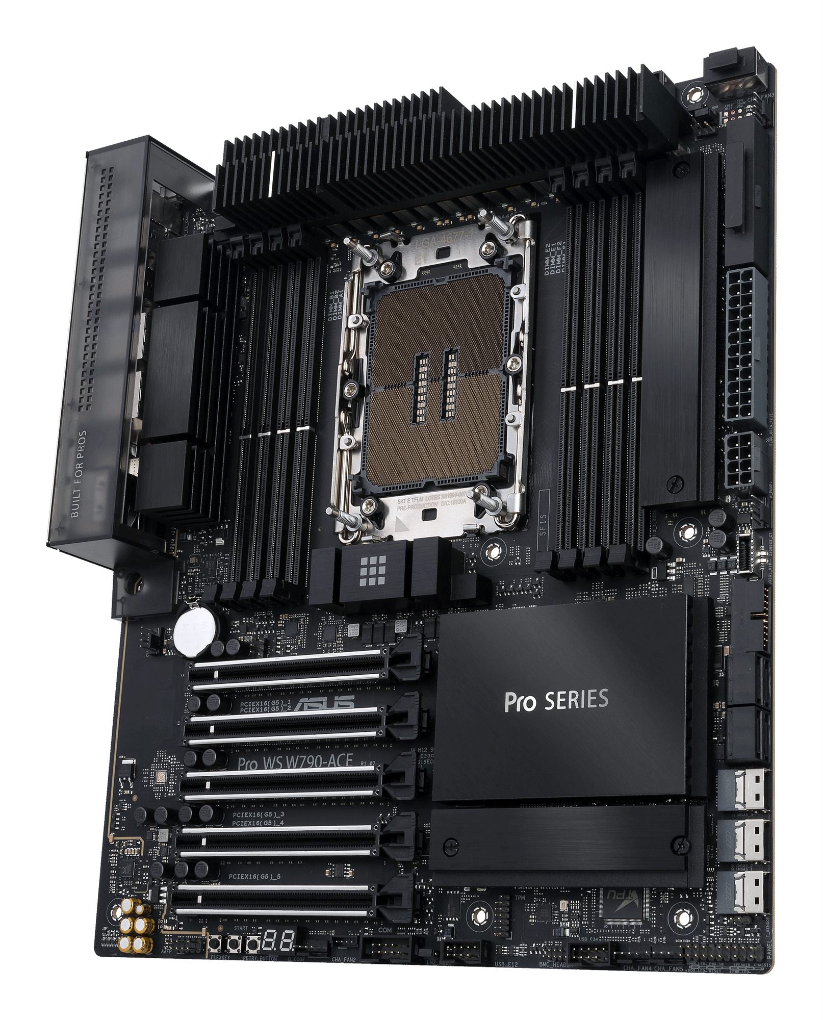 ASUS PRO WS W790-ACE LGA4677 ATX 8xDDR4 7xPCIe 4.0 x16 8xSATA 3xM.2