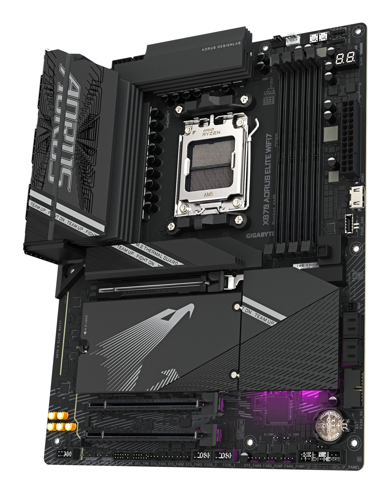 GIGABYTE X870 AORUS ELITE WIFI7 AMD X870 Emplacement AM5 ATX