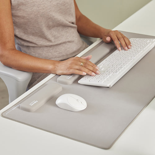 FELLOWES Repose-poignets clavier Breyta - Bleu gris