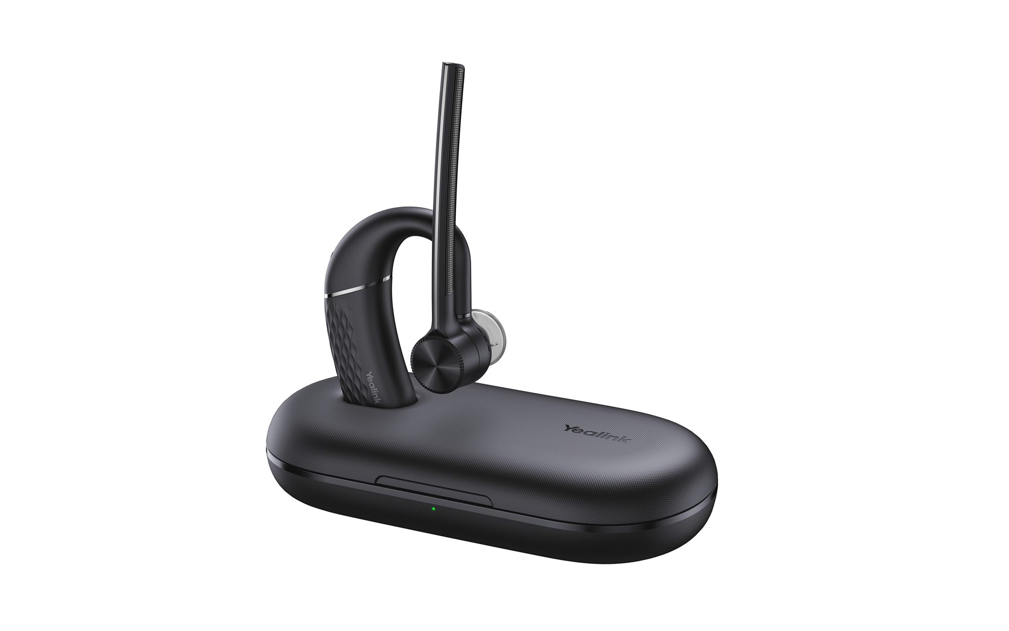 Yealink BH71 Sans fil Crochets auriculaires Bureau/Centre d'appels USB Type-C Bluetooth Noir