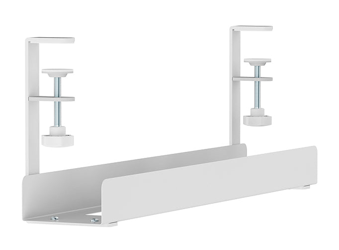 NEOMOUNTS Cable Management Tray max 5kg. clamp-on design universal white