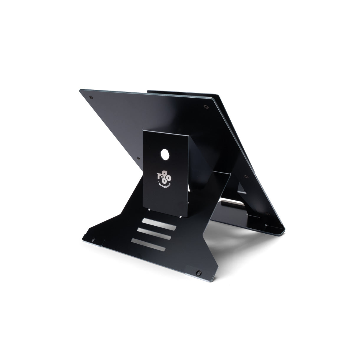 R-GO TOOLS Support pour PC portable Riser Document, noir
