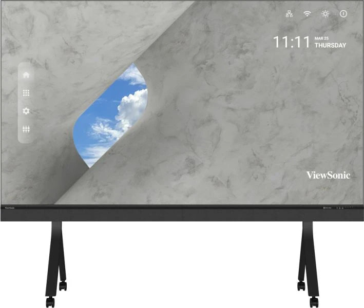 Viewsonic, 136inch Direct View LED Display, 3840x2160P, 13Bit, Refresh Rate 3840Hz, Pixel Pitch 0.7mm, Hdmi Input & Output, COB, Black