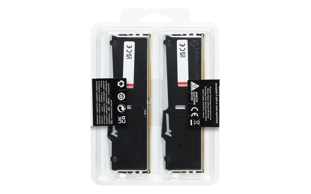 KINGSTON 64Go 5600MT/s DDR5 CL36 DIMM Kit of 2 FURY Beast RGB