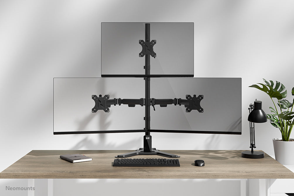 Neomounts DS45-600BL2-1 Triple monitor s