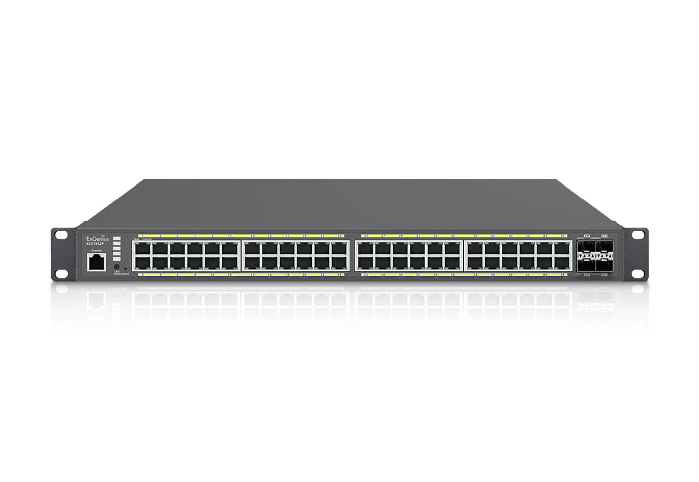 EnGenius ECS1552P Commutateur géré 48x RJ45 Gigabit PoE+, 4x SFP+, EnGenius Cloud