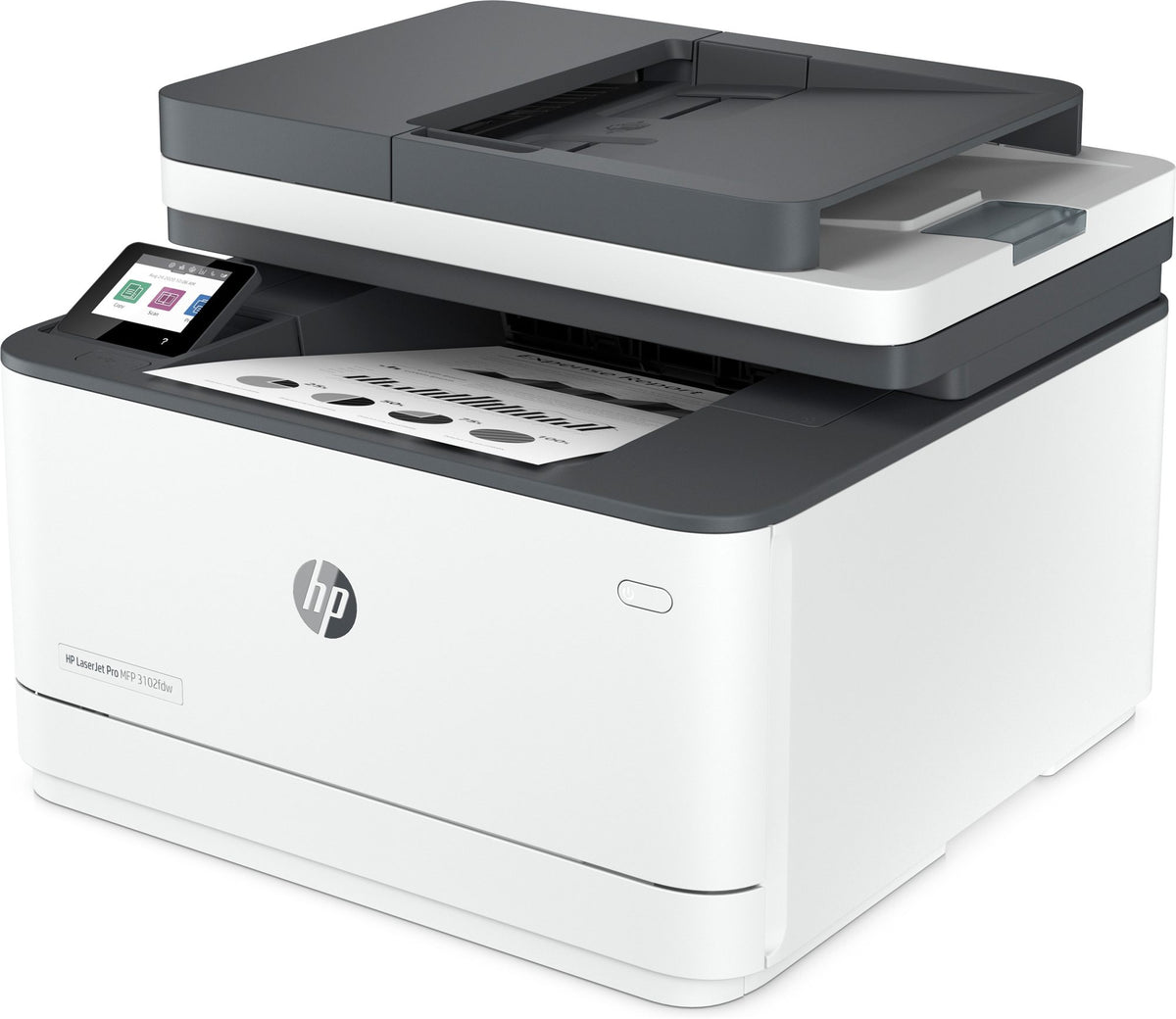 HP LaserJet Pro MFP 3102fdw MFP Mono B/W laser A4 33ppmcopy 33ppmprint 250 sheets USB 2.0 LAN Wi-Fi Bluetooth