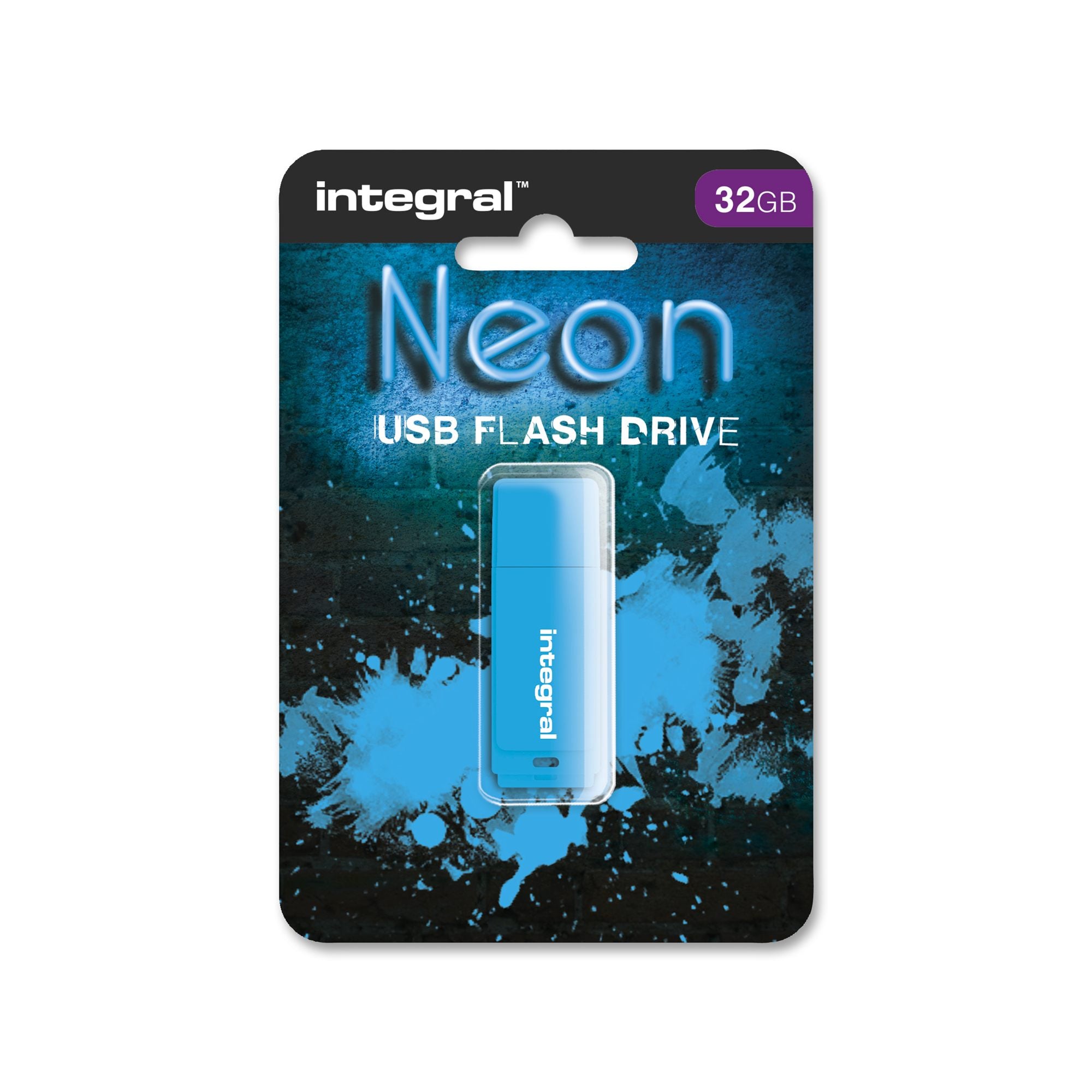 USB Flash Drive NEON 32GB Blue