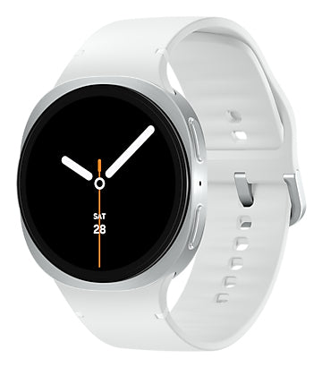 "Samsung Galaxy Watch 8 3,81 cm (1.5"") AMOLED 44 mm Numérique 480 x 480 pixels Écran tactile Argent Wifi GPS (satellite)"