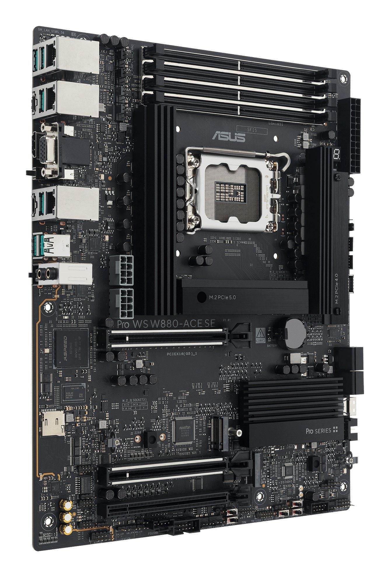 ASUS PRO WS W880-ACE SE LGA1851 WS MB 4xDDR5