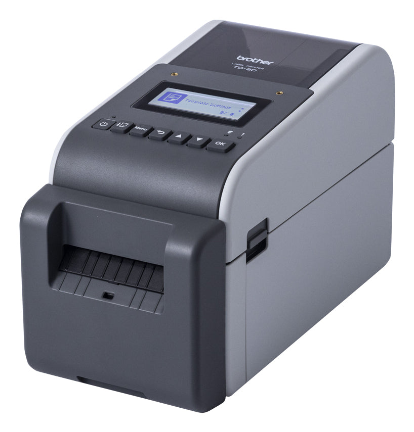 BROTHER 2p label printer USB connection 203dpi Ethernet Battery possible LCD display Bluetooth Wi-Fi