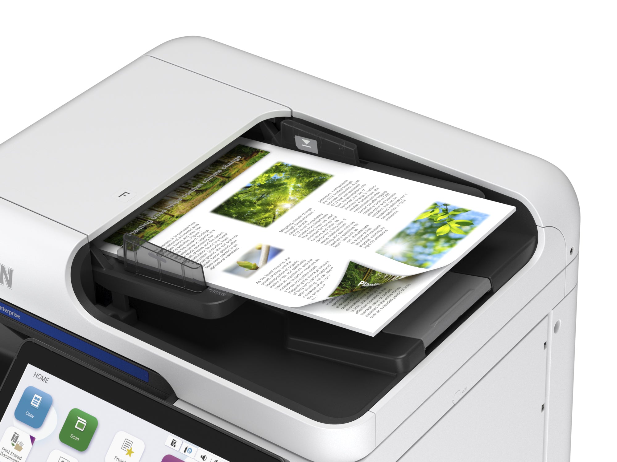 Epson WorkForce Enterprise AM-C400 - appareil d'impression tout-en-un - impression, numérisation, copie, fax 600 x 1200 DPI A4 DUPLEX DADF 40ppm Wi-Fi AirPrint
