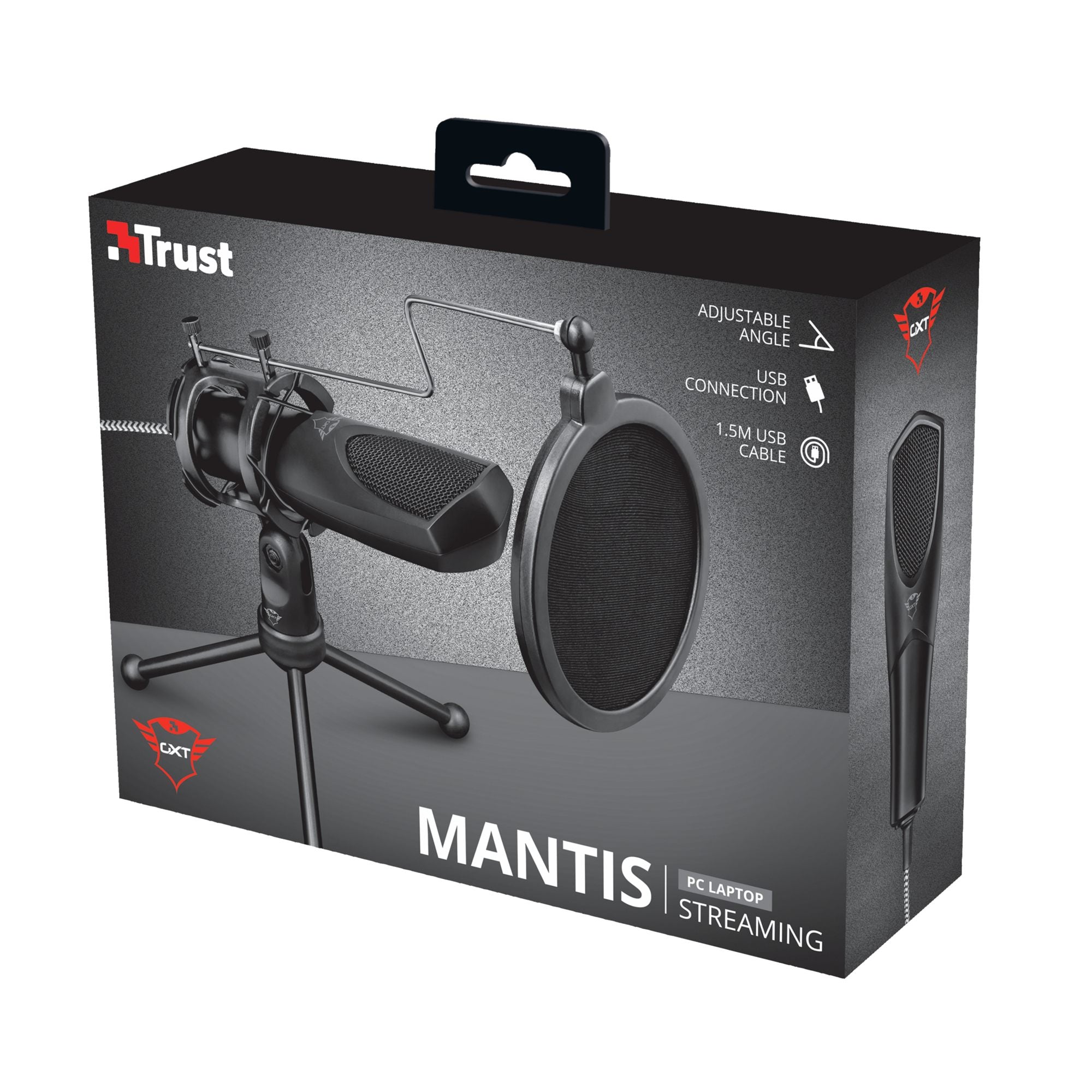 TRUST Microphone streaming MANTIS - GXT232