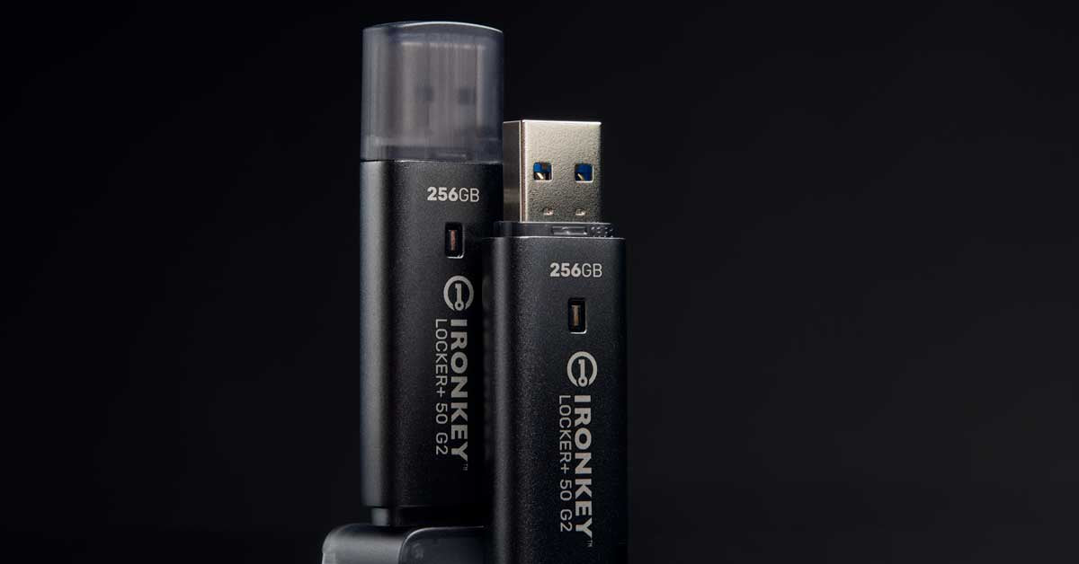 KINGSTON 256Go IronKey Locker Plus 50 G2 FIPS 197 AES-256