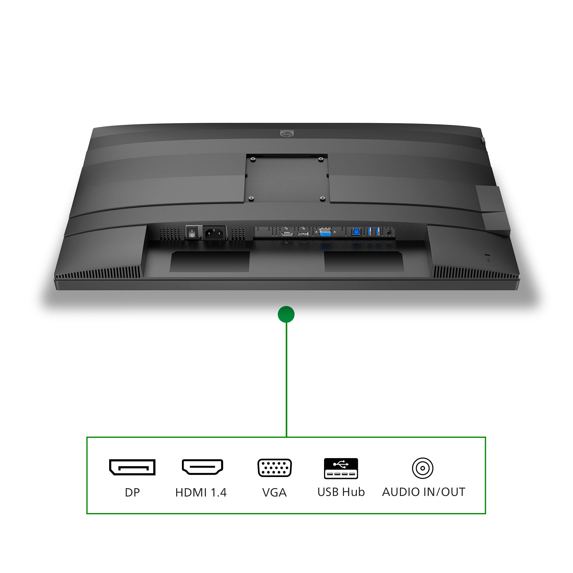 PHILIPS 27B2G5200/00 Ecran 27p FHD LED 16:9 IPS 75Hz D-SUB HDMI 1.4 DP 1.2