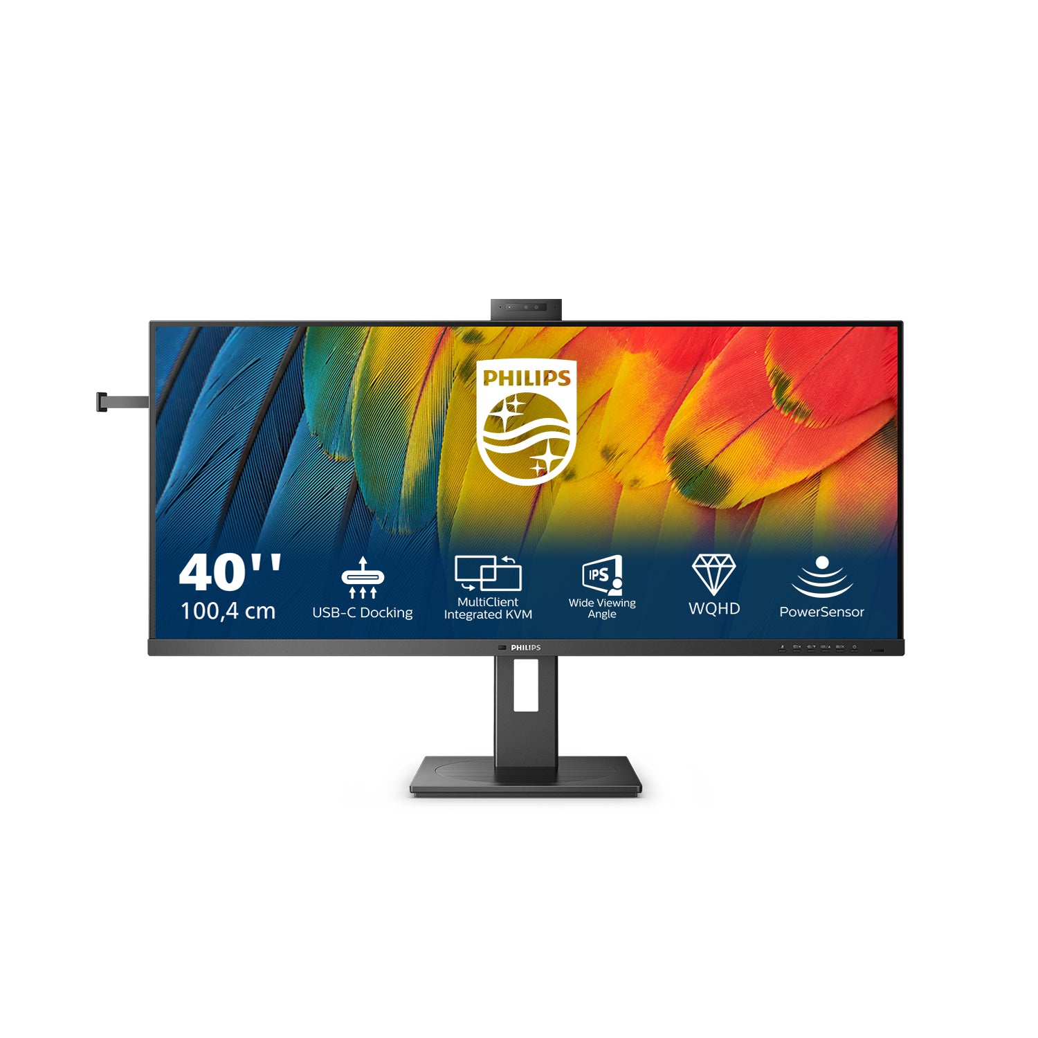 PHILIPS 40B1U5601H/00 40p IPS UWQHD 4ms 120Hz 300cd/m2 HDMI2.0 DP1.4 2xUSB C HUB USB