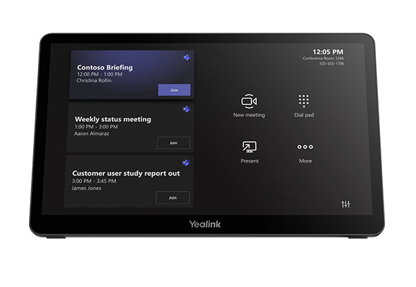 Yealink MVC S90-C5-004 systeme de vidéo conférence 8 MP Ethernet/LAN Systeme de vidéoconférence de groupe
