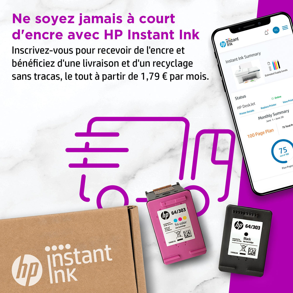 HP DeskJet 4130e All-in-One A4 color 5.5ppm Print Scan Copy